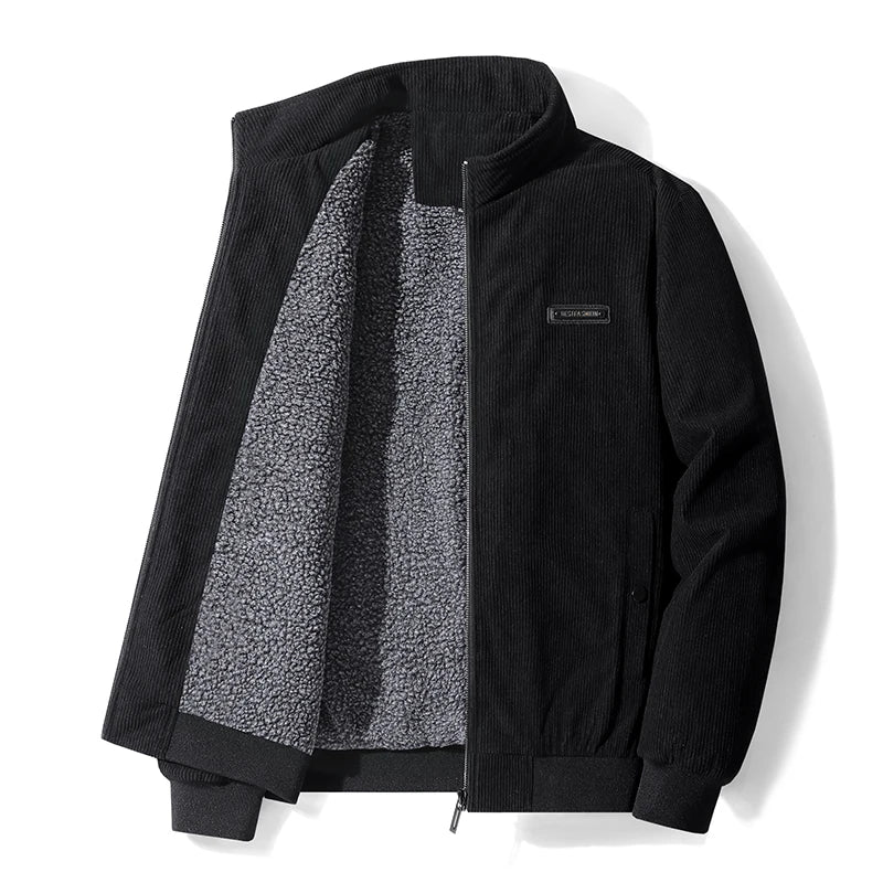 Ivo | Cord Jacket with Fleece Lining