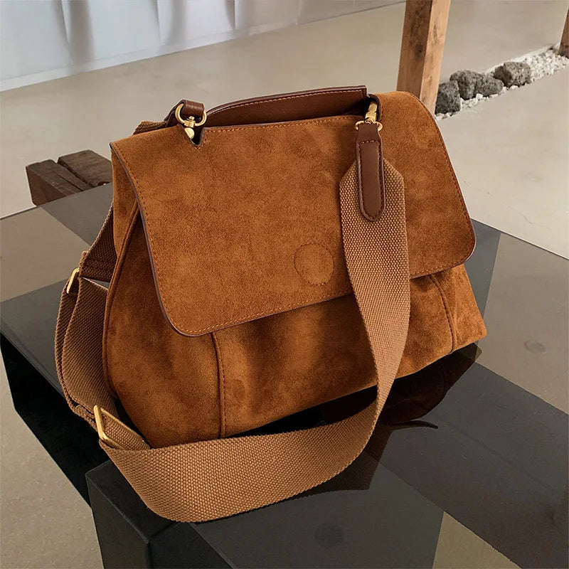 Mayla | Soft Suede Everyday Crossbody Tote