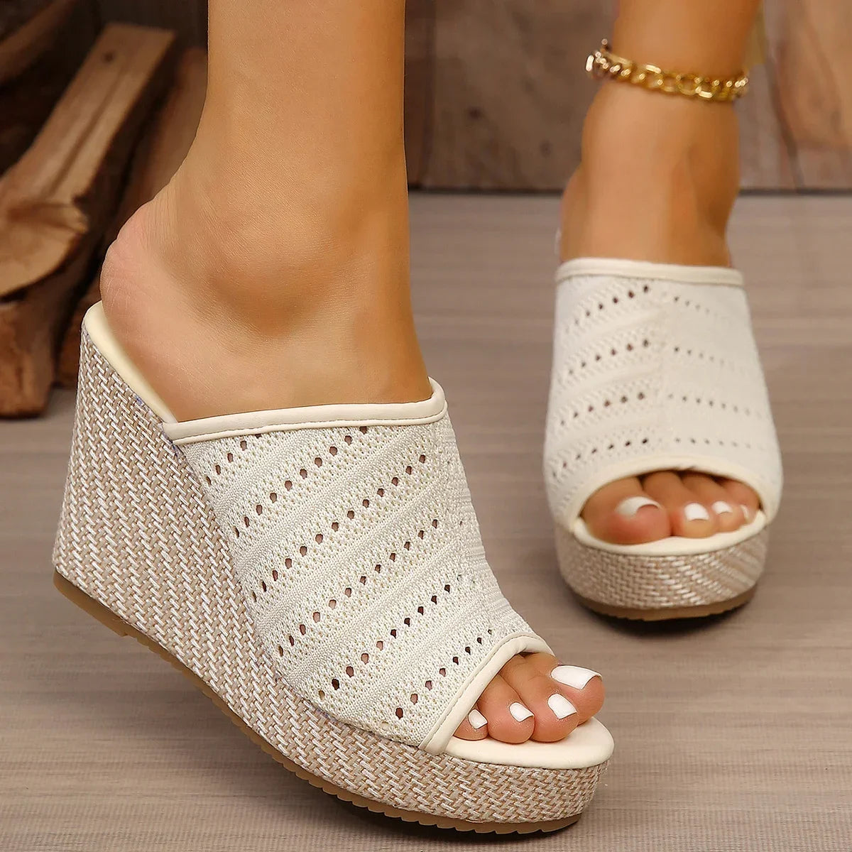 Sharon | Wedge Sandals
