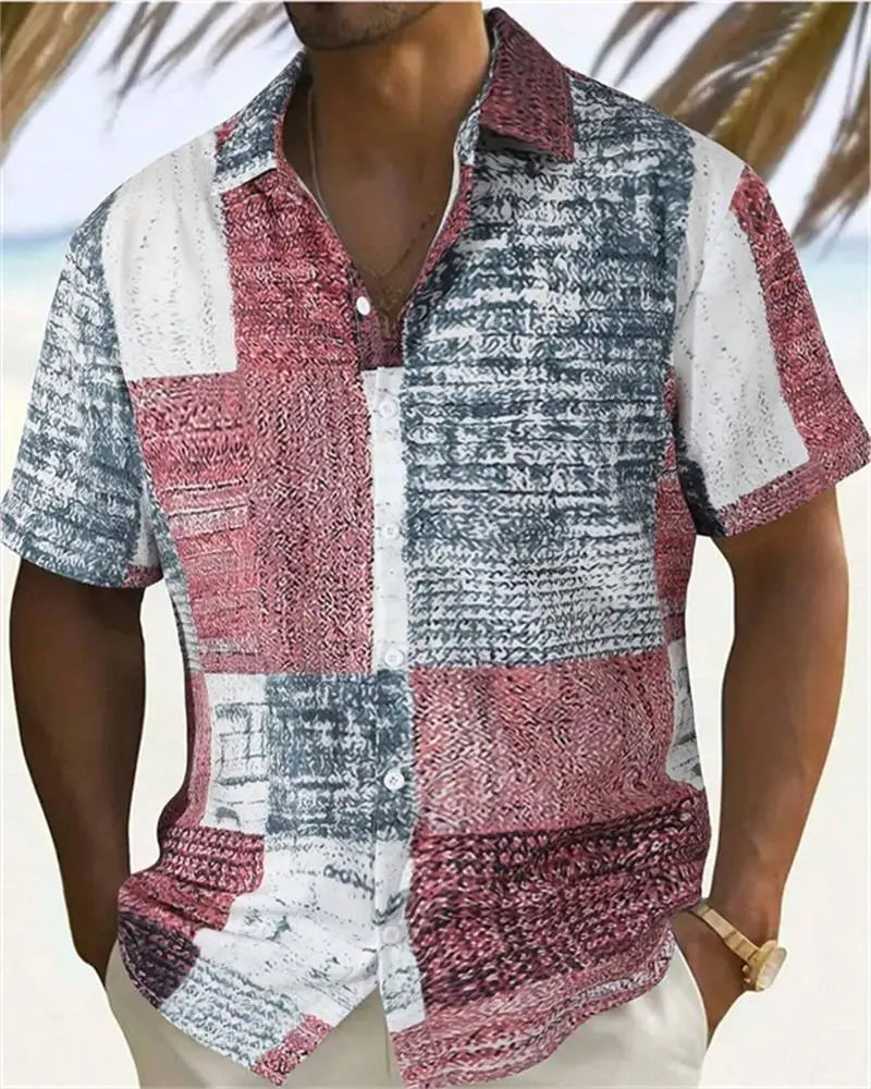Simon | Vintage Patchwork Shirt