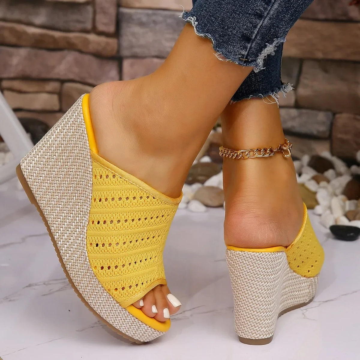 Sharon | Wedge Sandals