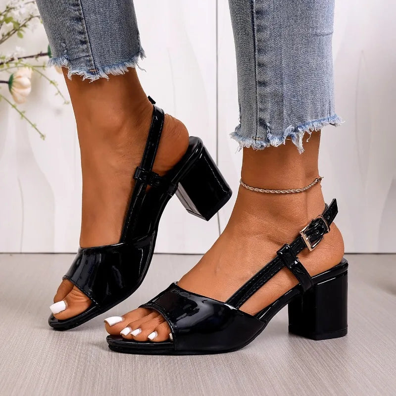 Amelia | Open Toe High Heel Sandals