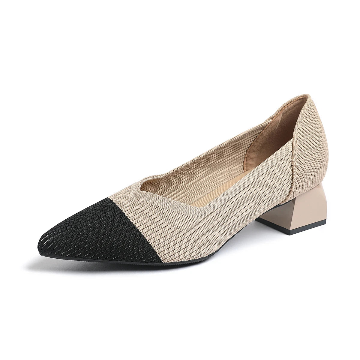 Betsy | Pointed Toe Block Heels