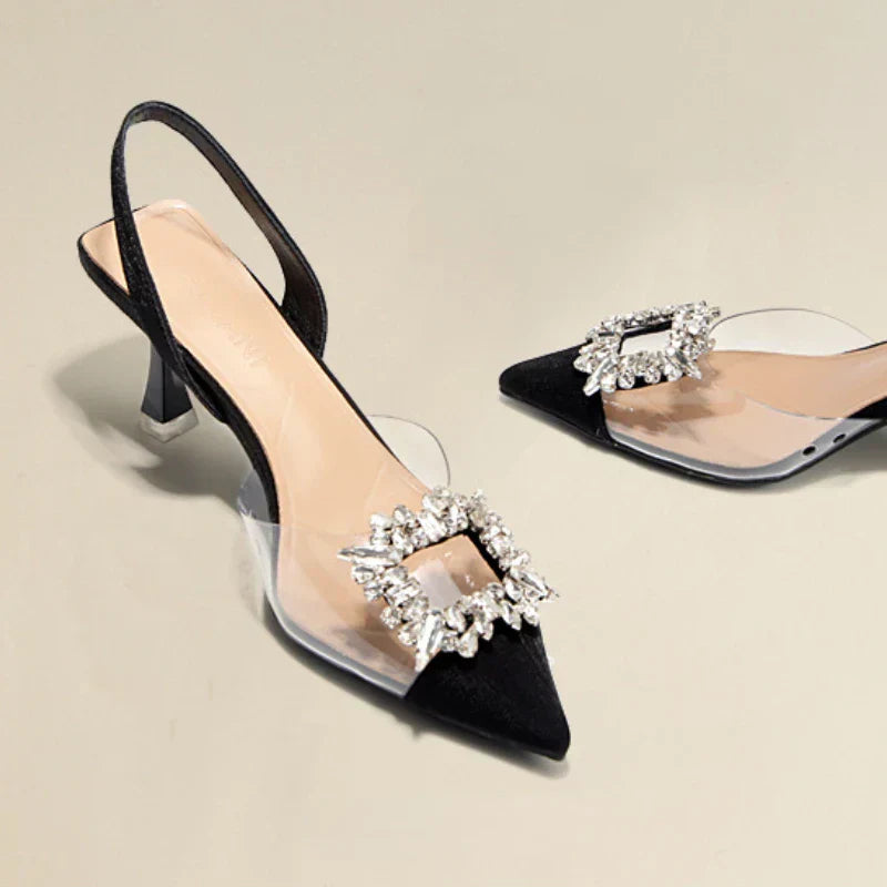 Roxy | Sophisticated Sparkle Pointed Heels