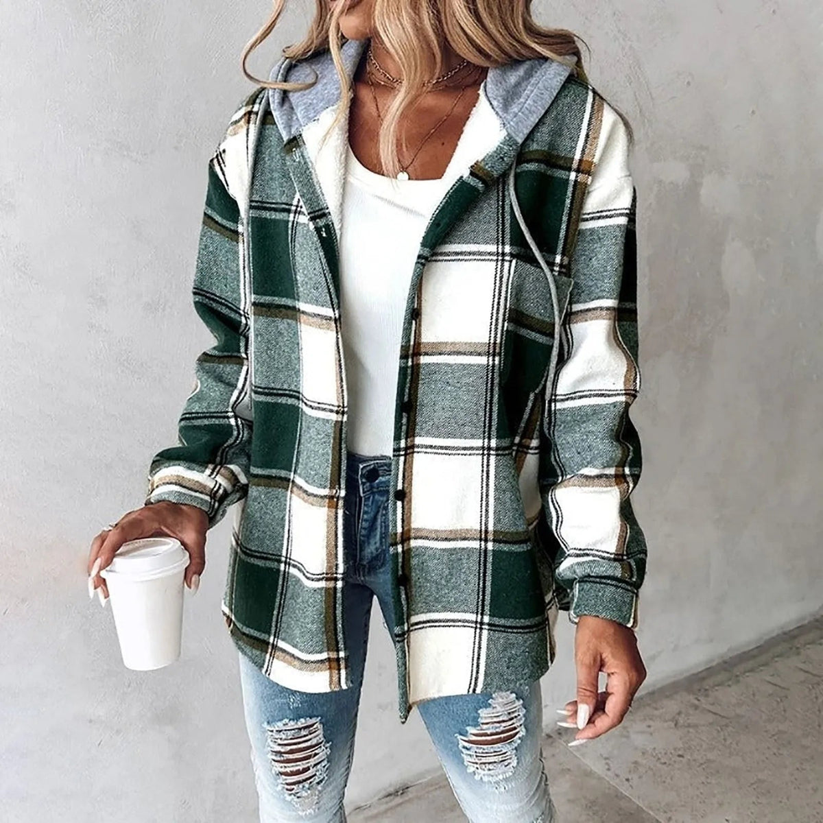 Hadley | Cozy Flannel Jacket