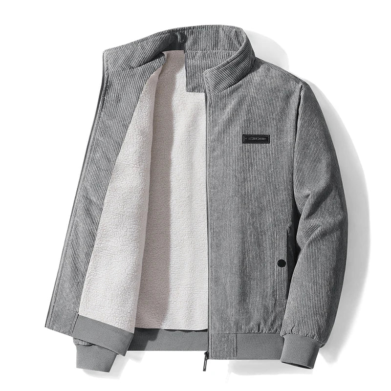 Ivo | Cord Jacket with Fleece Lining