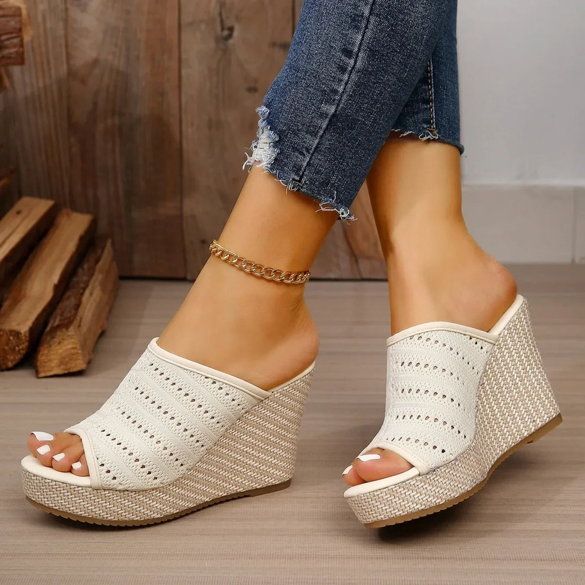 Sharon | Wedge Sandals
