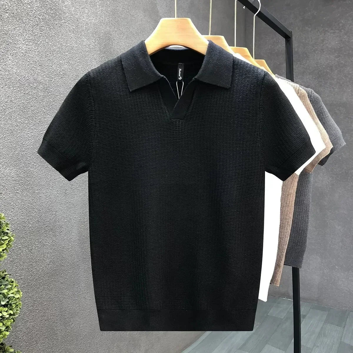 Alden | Knit Polo