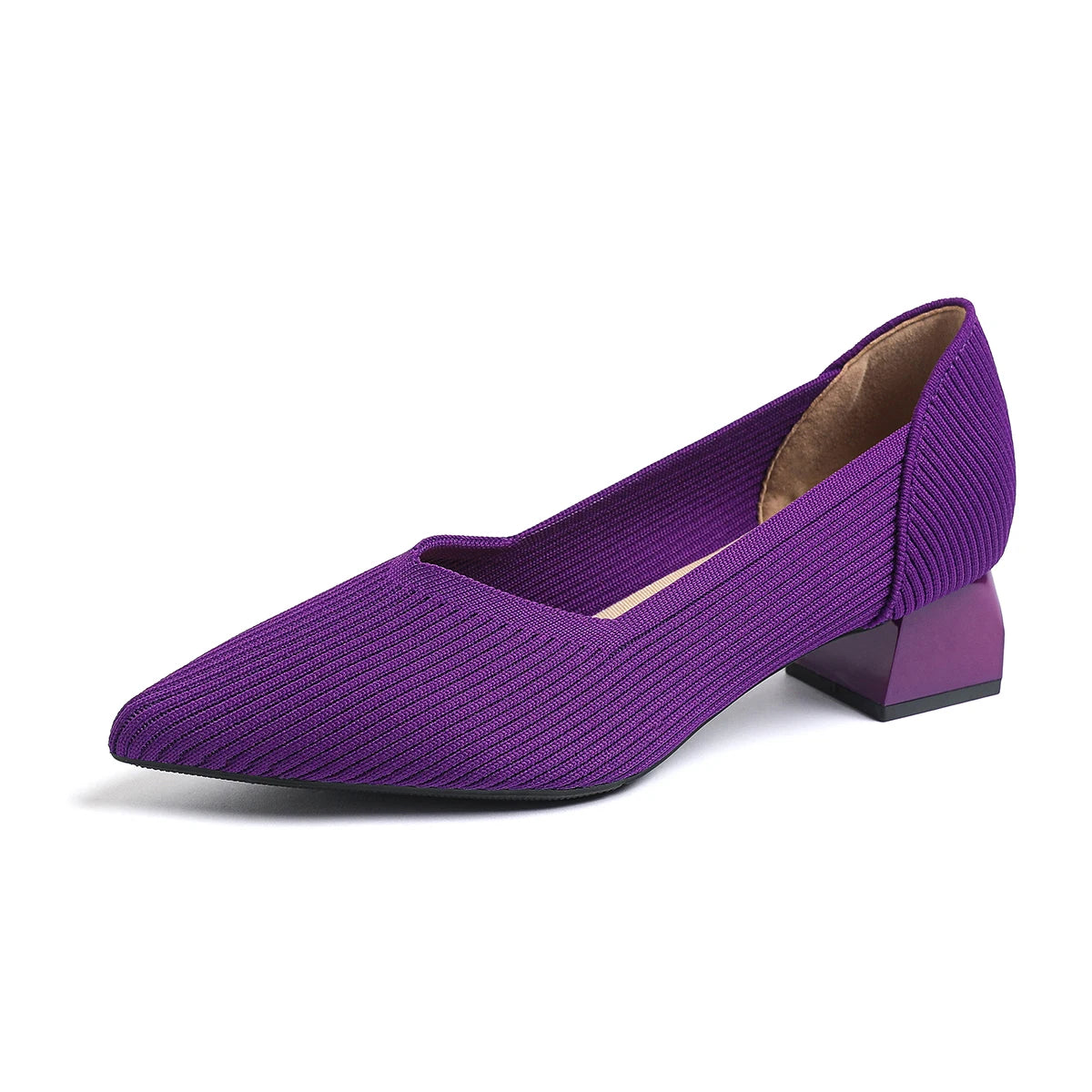 Betsy | Pointed Toe Block Heels