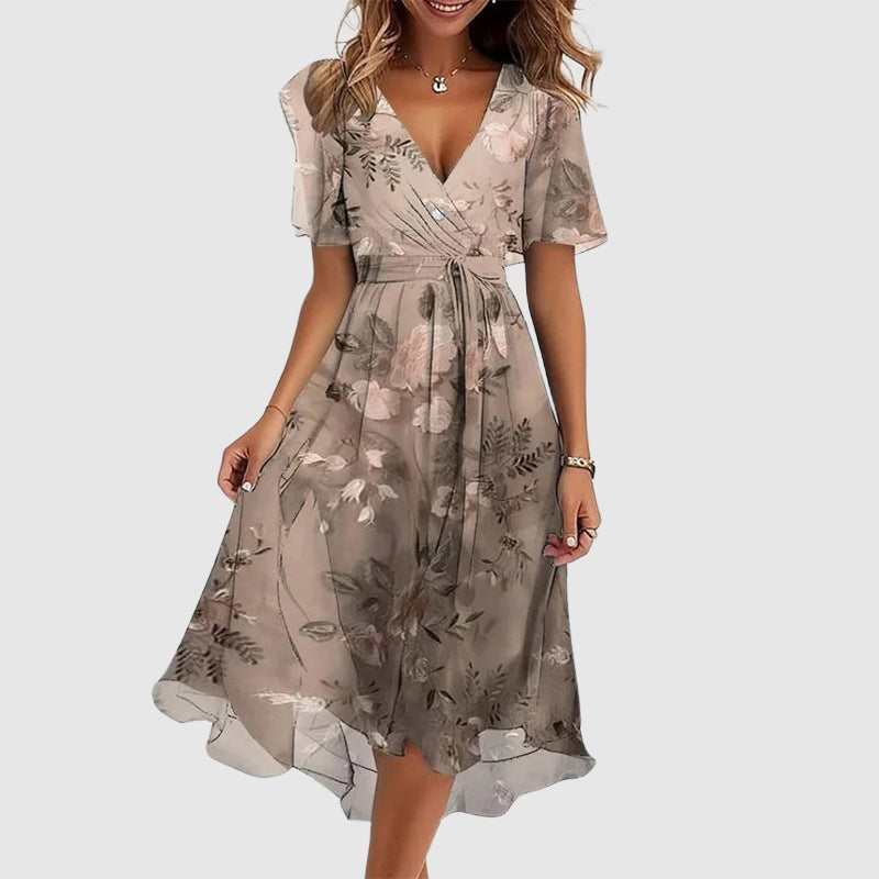 Daisy | Summer Floral Midi Dress
