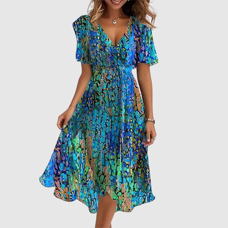 Daisy | Summer Floral Midi Dress