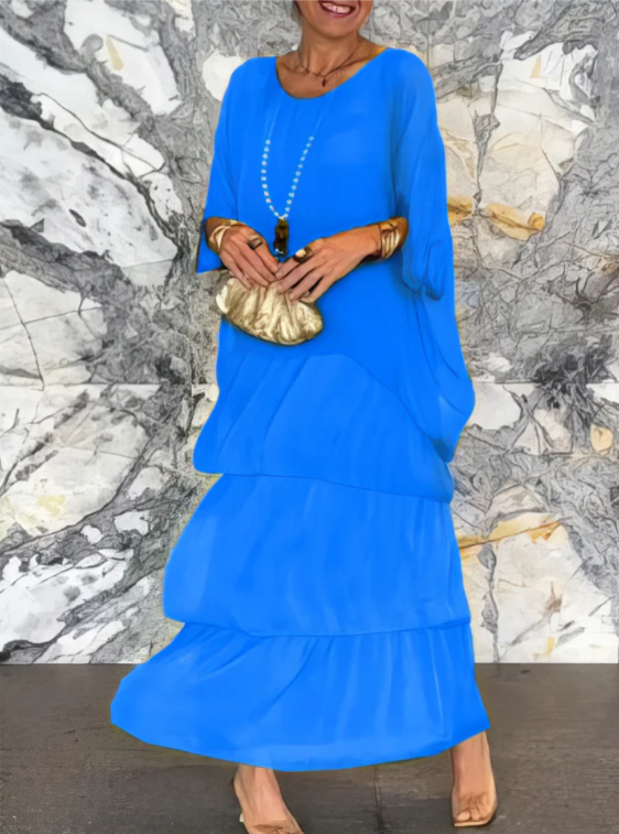Andrea | Elegant Flowing Maxi Dress