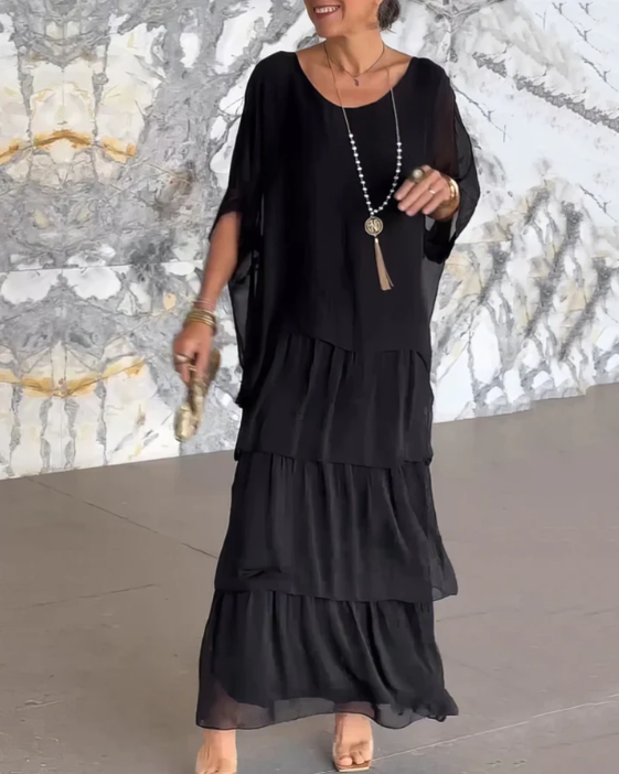 Andrea | Elegant Flowing Maxi Dress