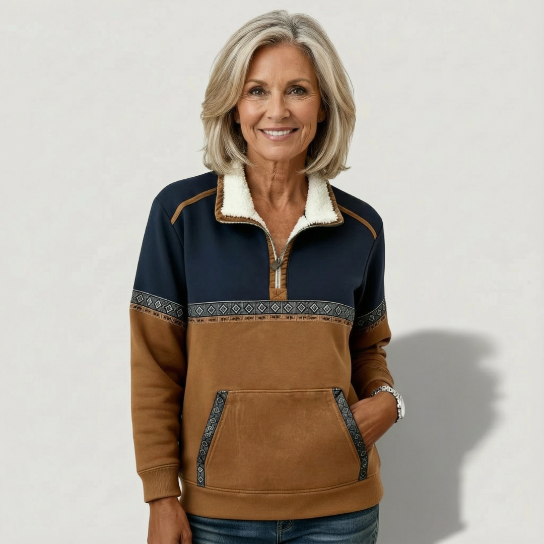 Emelia | Cozy Half Zip