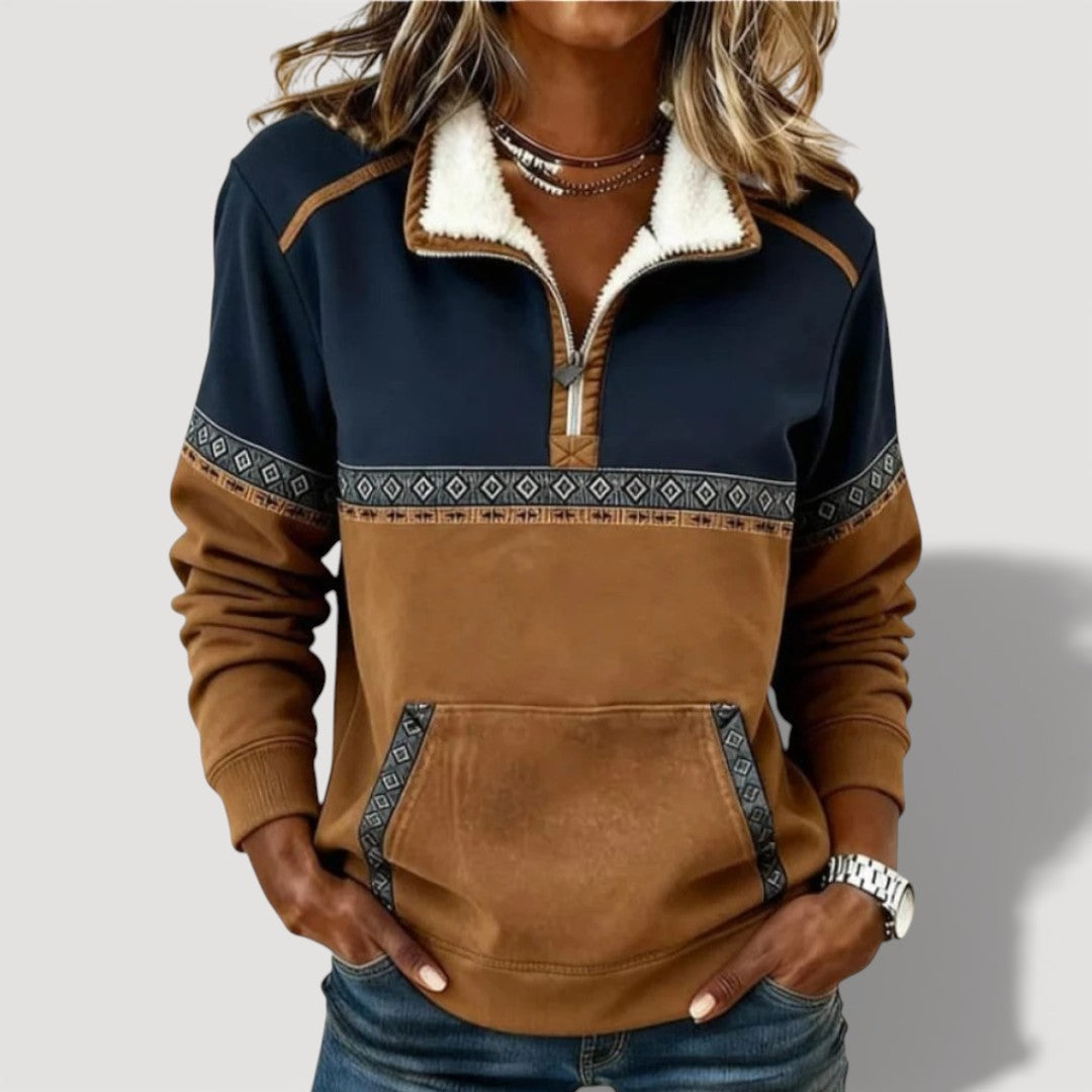 Emelia | Cozy Half Zip