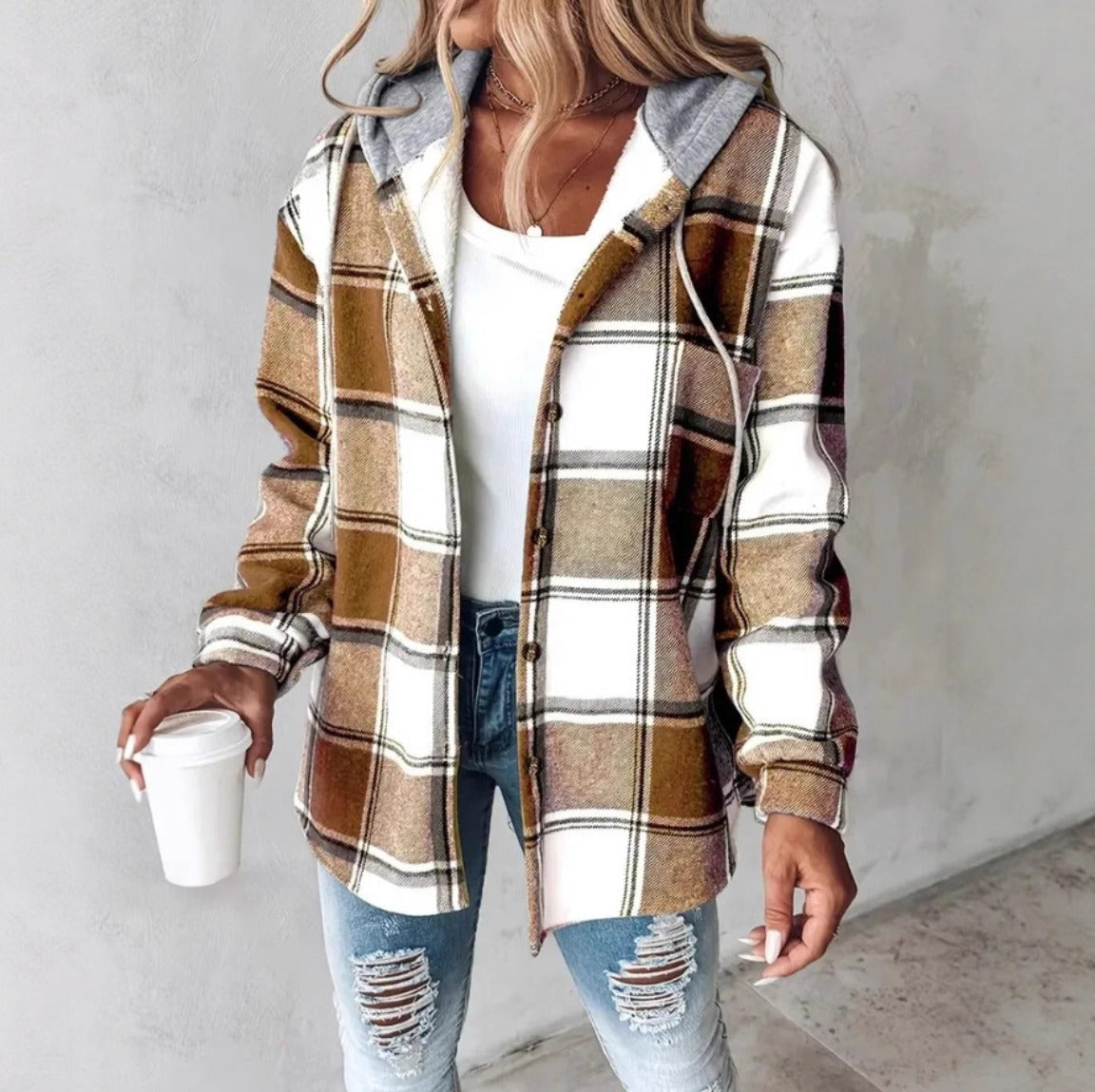 Hadley | Cozy Flannel Jacket