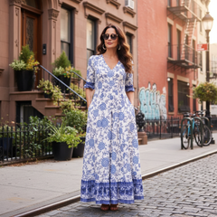 Elly | Elegant Floral Dress with a Breezy Vibe