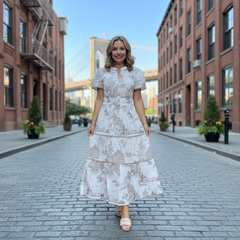 Nicole | Classic Toile Maxi
