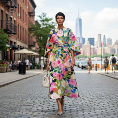 Michelle | Elegant Floral Dress
