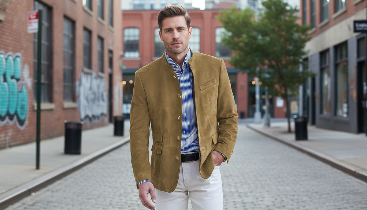Aleo | Stylish Casual Men’s Button-Up Jacket