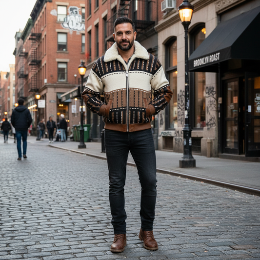 Raleigh | Sherpa-Lined Zip Jacket