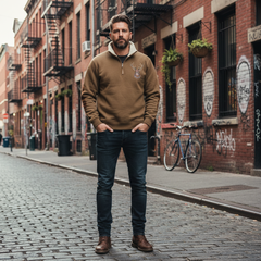 Jake | Comfortable Zip-Up Pullover