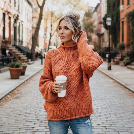 Elisabeth | Loose Knit Pullover Sweater