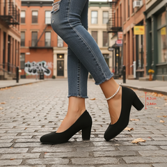 Laure | Wide-toe pumps with a stable heel for pain-free comfort