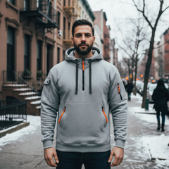 LEON | ENHANCED ZIP-UP SWEATSHIRT