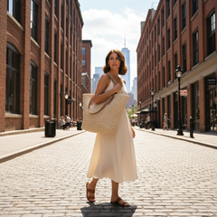 Elena | Woven Tote