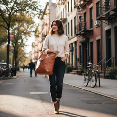 Sitti | Classic Leather Tote