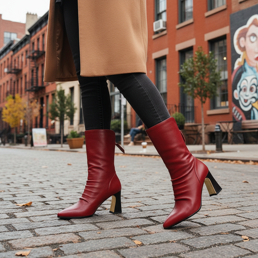 Orla | Stylish Pointed Heel Boots