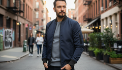 Ben | Stylish Bomber Jacket