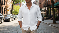 Mateo | Lightweight Casual Textured Shirt