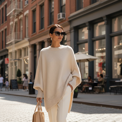 Mandy | Effortless Elegance Oversized Poncho