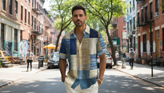 Aaron | Casual Relaxed Fit Button-Up Shirt