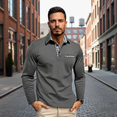 Brooklyn | Long-sleeved polo shirt
