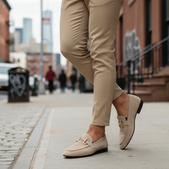 Chris | Slip-On Closed-Toe Horsebit Loafers