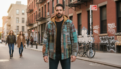 Ralph | Elegant Patchwork Plaid Jacket