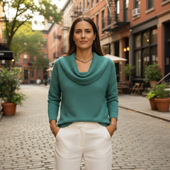 Amber | Warm Waffle Sweater