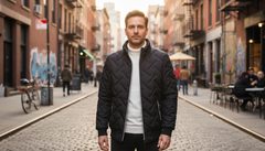 Dean | Quilted Zip Jacket