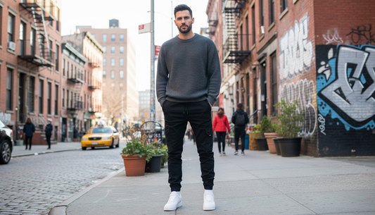 Laurent | Slim Fit Cargo Joggers