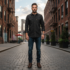 Casper | Tailored Denim Shirt