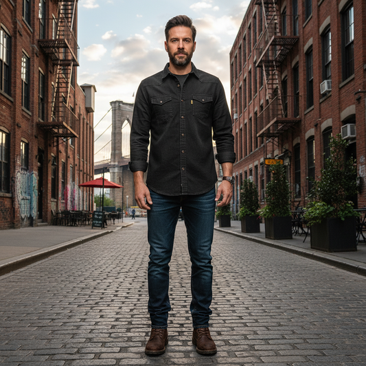 Casper | Tailored Denim Shirt