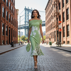 Isabel | Elegant Midi Dress