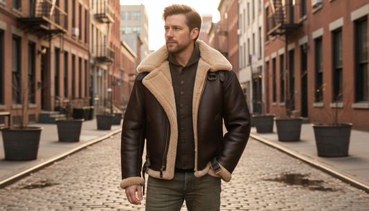 Chris | Premium Shearling-Style Jacket