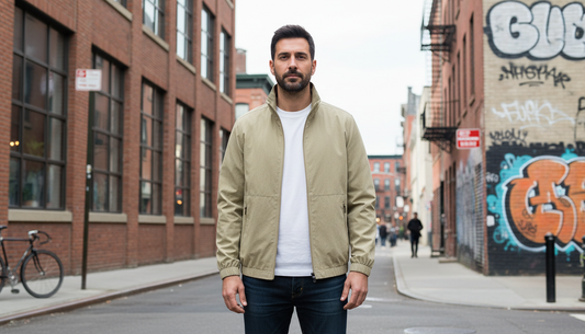 Lucas | Lightweight Casual Zip-Up Jacket