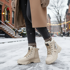 Elise | warm lace-up winter boots