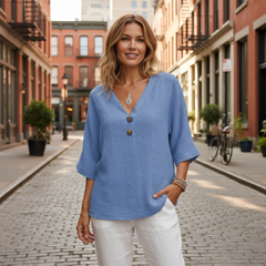 Amber | Loose-fitting Summer Blouse