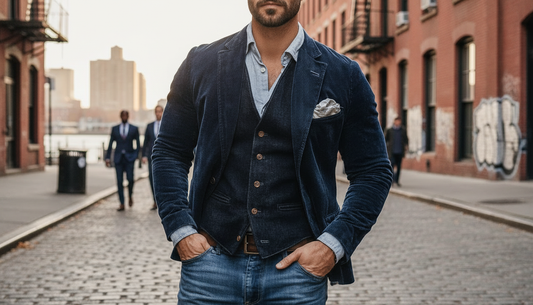 Patricio | Corduroy Blazer & Vest Duo